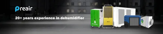 Déshumidificateur de plafond industriel 50L/D pour les dégâts d'eau et les fournisseurs de déshumidificateur de compresseur d'air