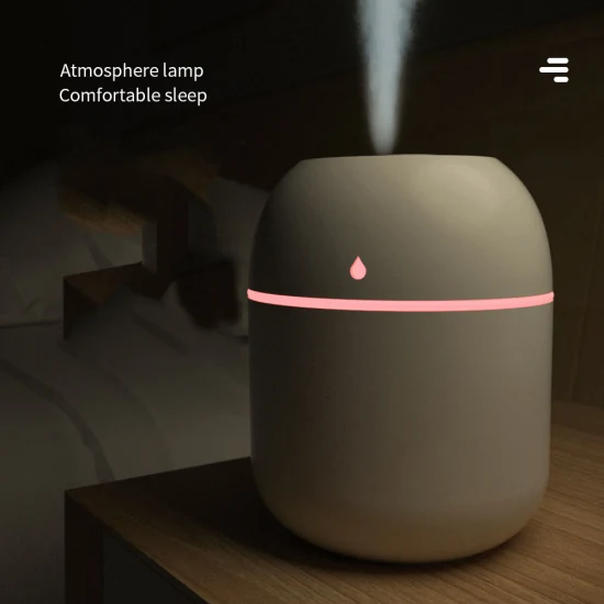 Humidificateur d'air en forme d'œuf de couleur, purificateur d'aromathérapie, Machine de diffusion d'huile d'air pour pièce de maison